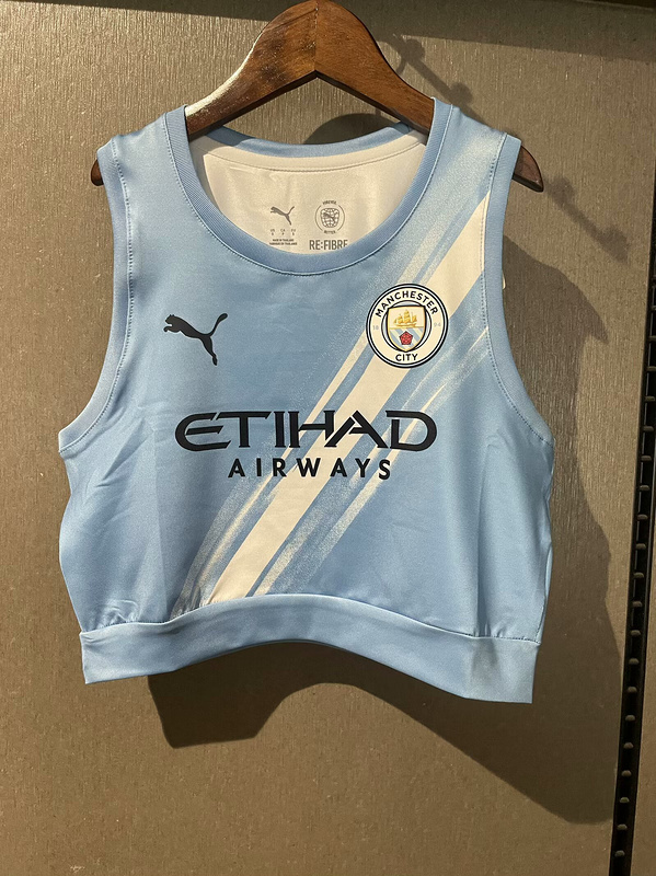Manchester City Home Women's Vest Football Jersey 2025/26
