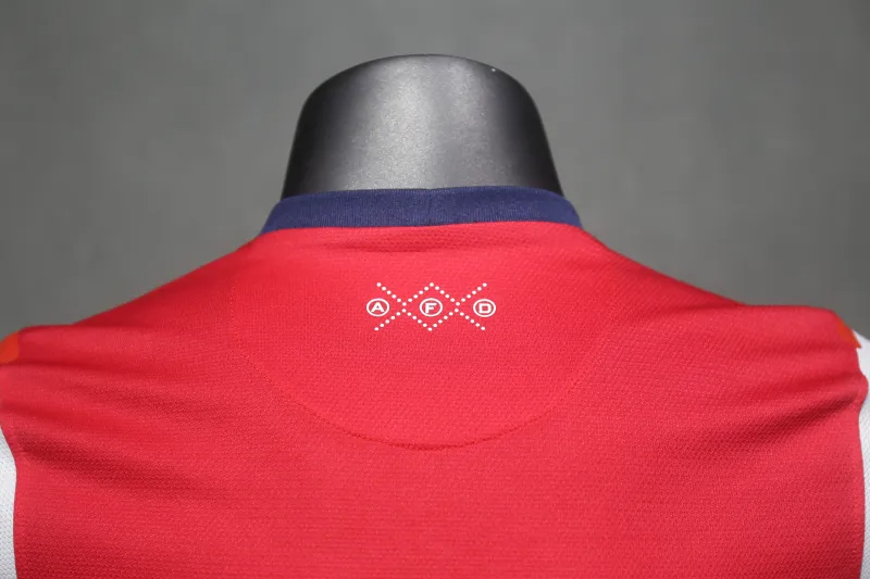 Arsenal Authentic Soccer Retro Jersey Home Long Sleeve Shirt 2012-13