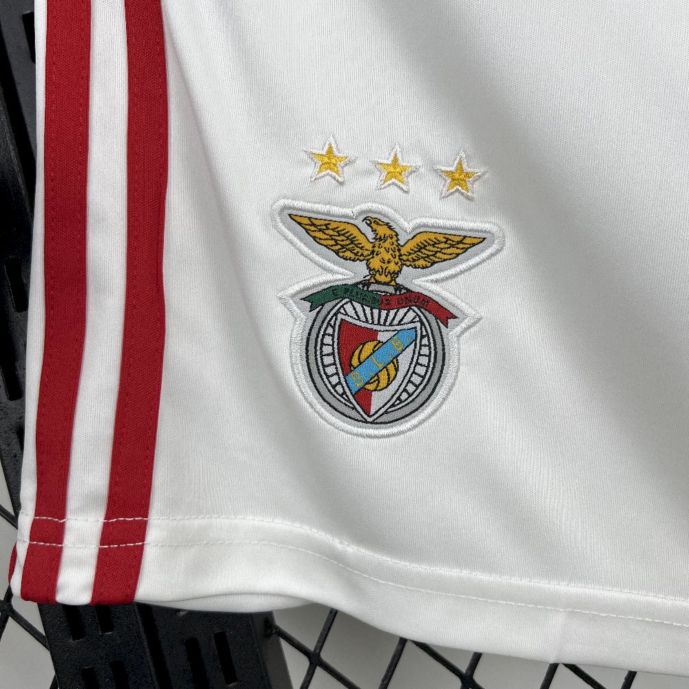Benfica Soccer Jersey Home Custom Shorts 2025/26