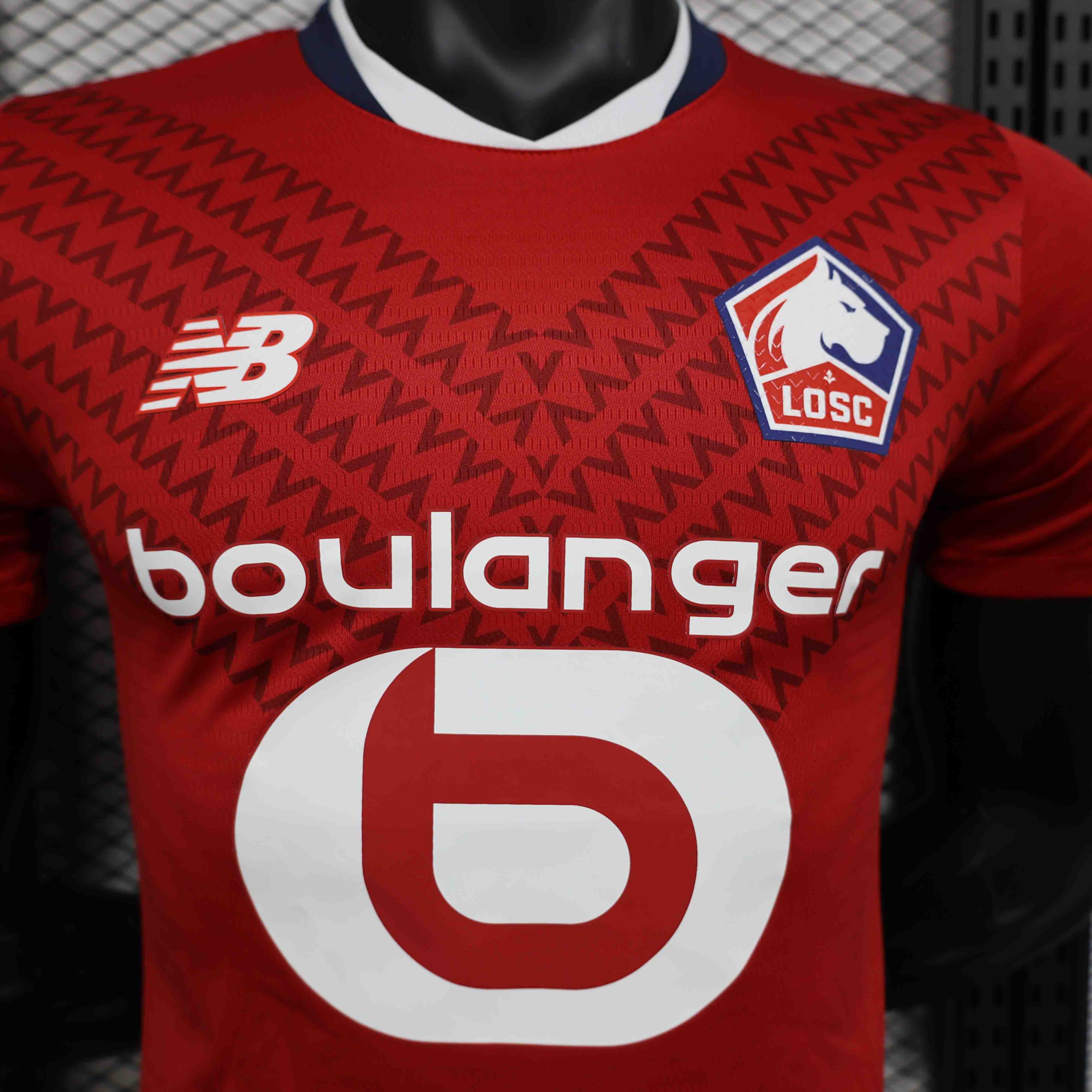 Lille OSC Authentic Soccer Jersey Home Shirt 2024/25
