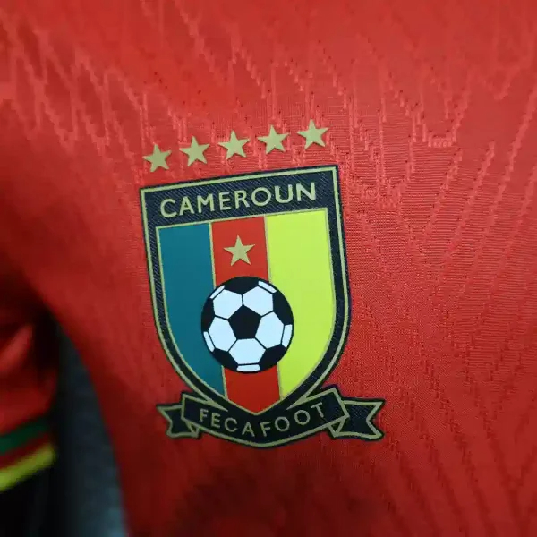 Cameroon Authentic Soccer Jersey Away Shirt 2025