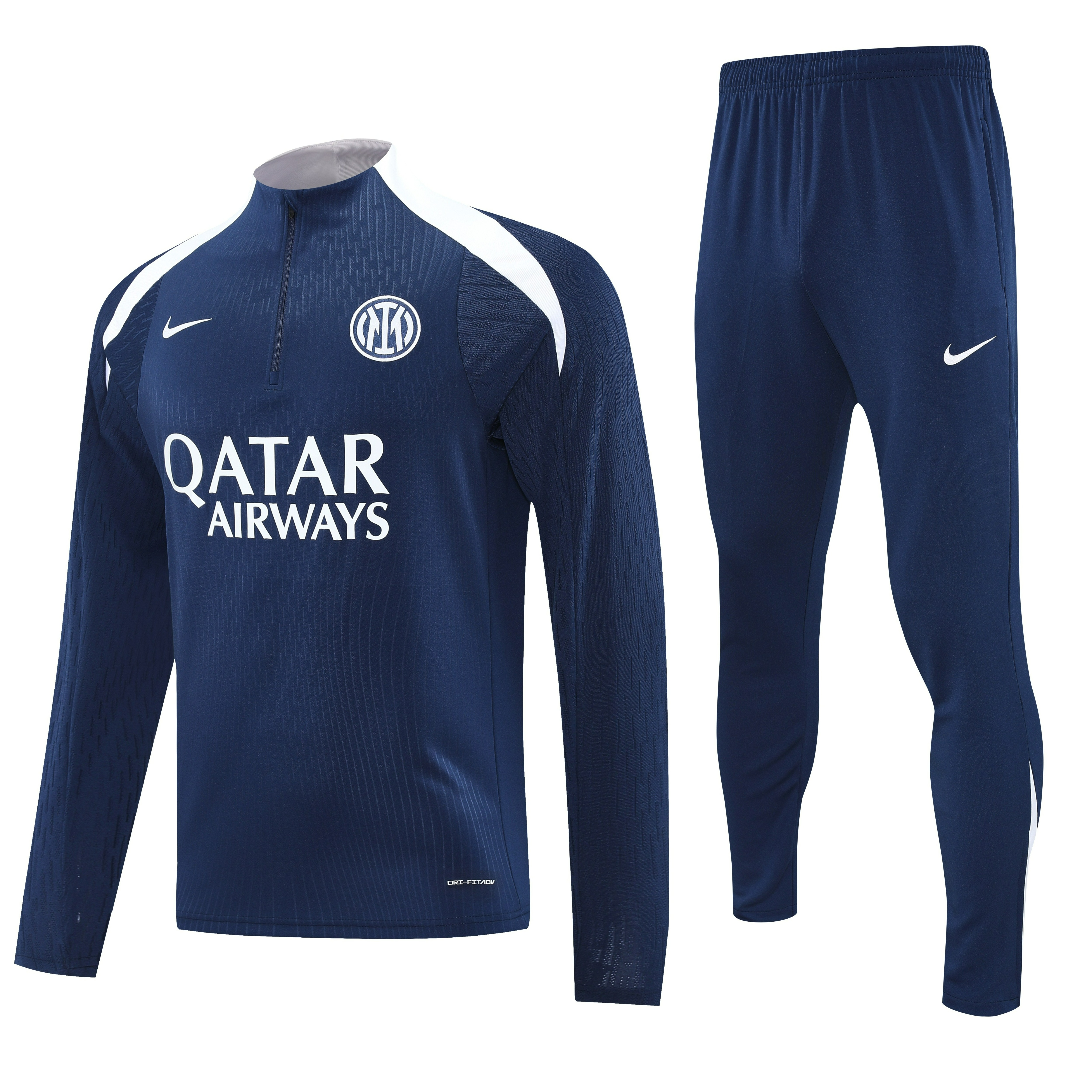 Inter Milan Authentic Training Kit (Sweatshirt+Pants) Navy 2025/26 - Player Version