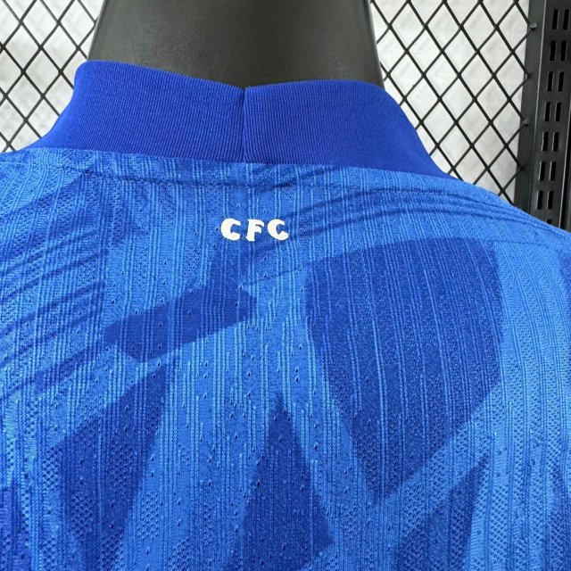 Chelsea Authentic Football Jersey Home Long Sleeve Shirt 2025/26