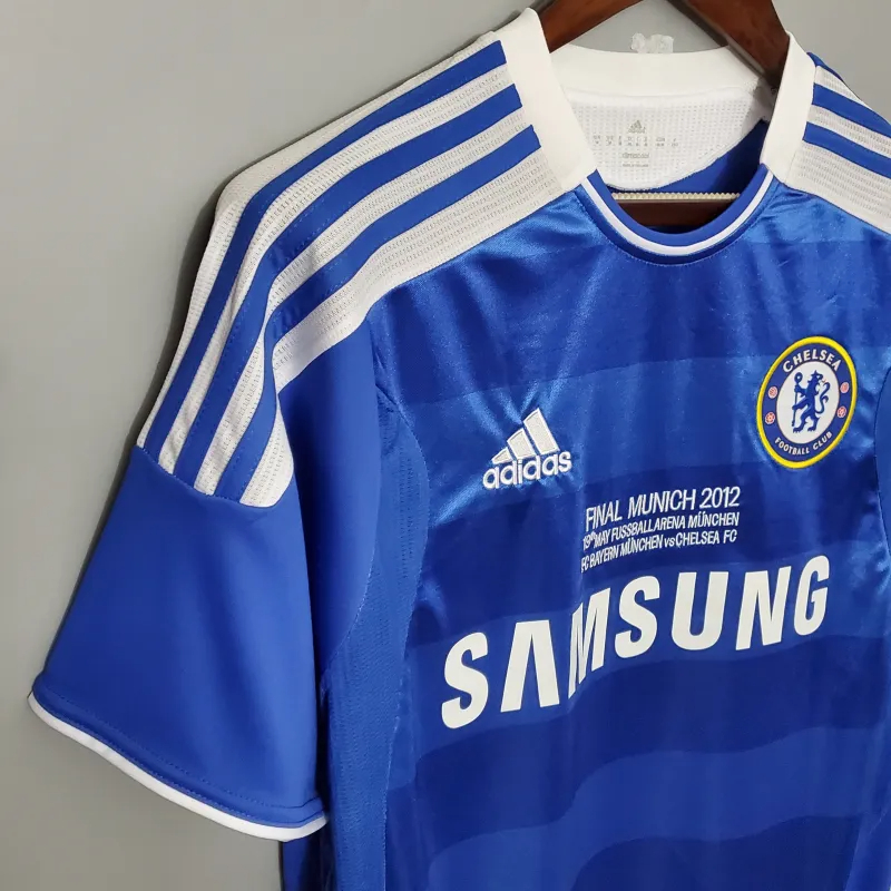 Chelsea Retro Football Jersey Home Shirt UCL Final 2011/12