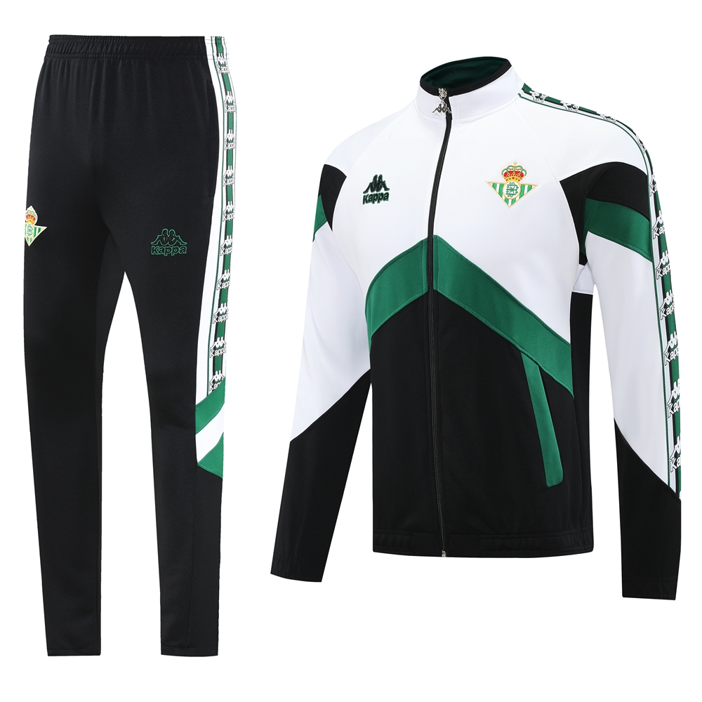 Real Betis Training Kit (Jacket+Pants) White 2025/26
