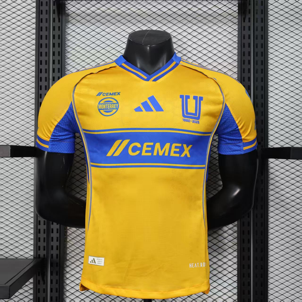 Tigres UANL Authentic Soccer Jersey Home Shirt 2025/26