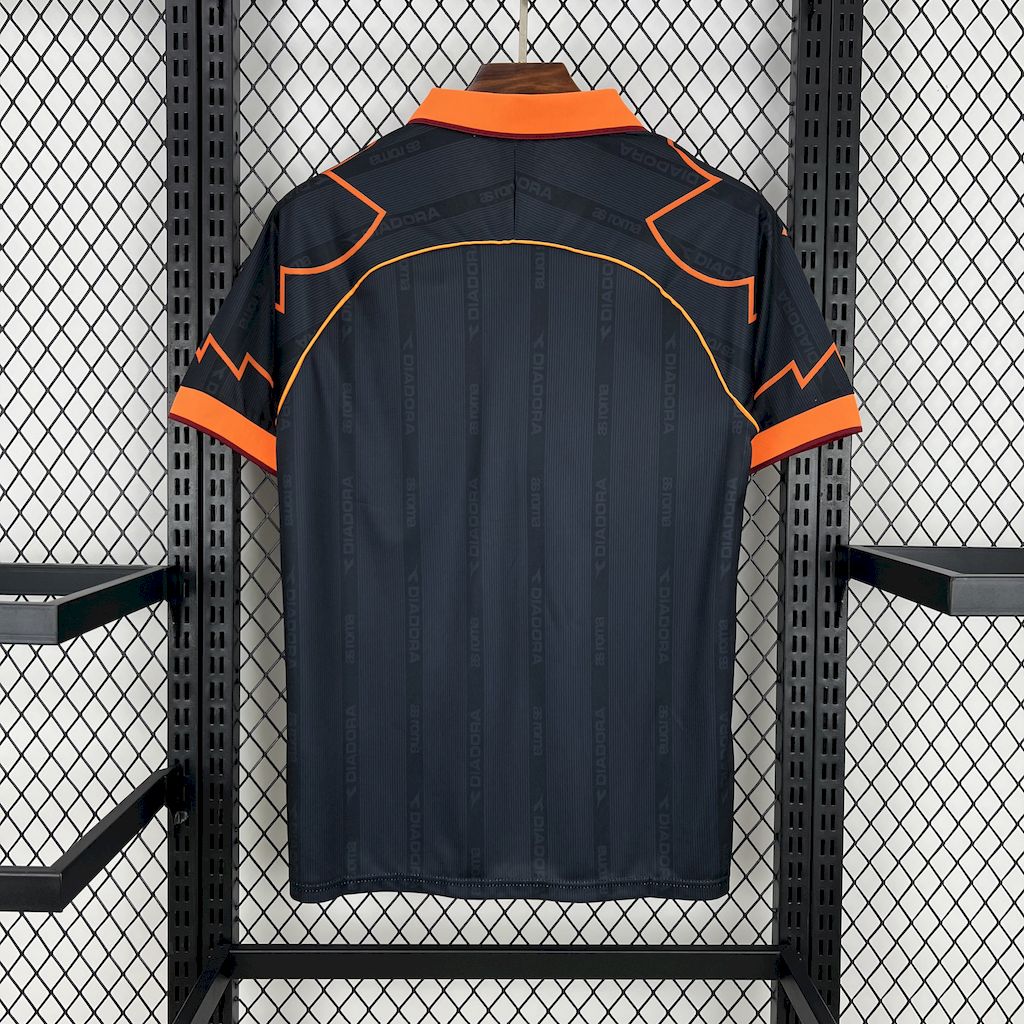 Roma Retro Soccer Jersey Away Custom Shirt 1999/00