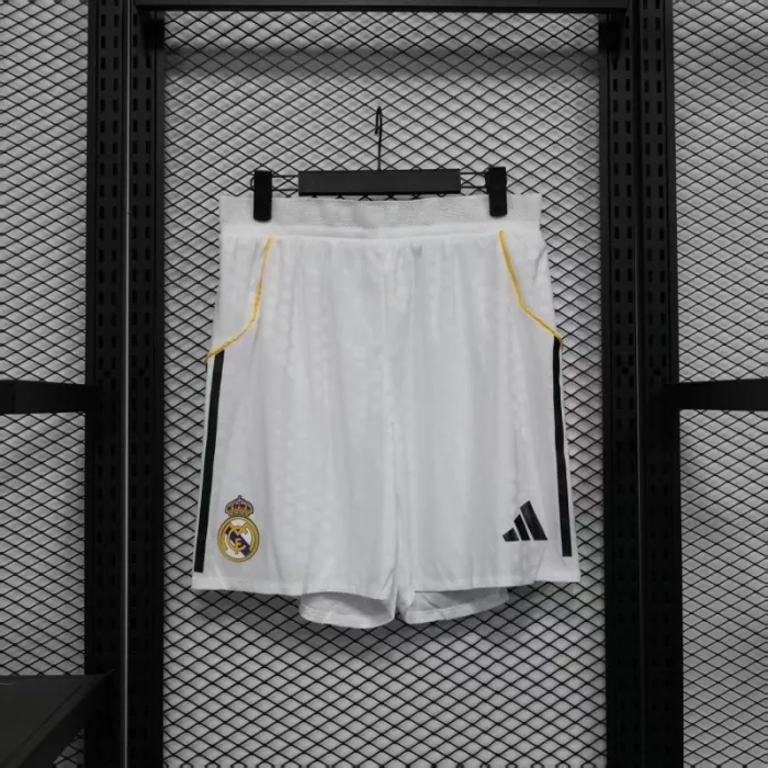 Real Madrid Authentic Soccer Home Shorts 2025/26