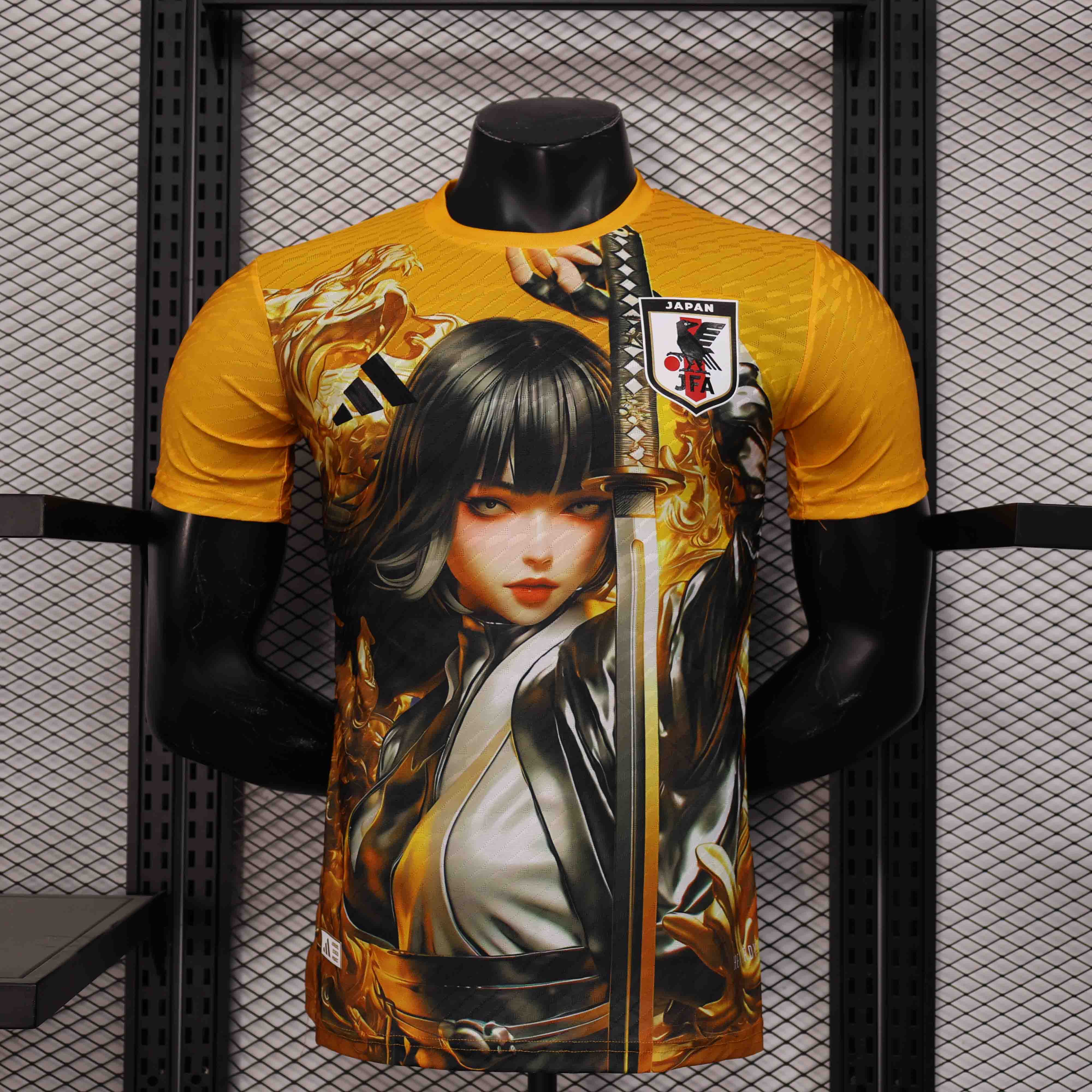 Japan Authentic Soccer Jersey Sasuke Naruto Special Edition Shirt 2025