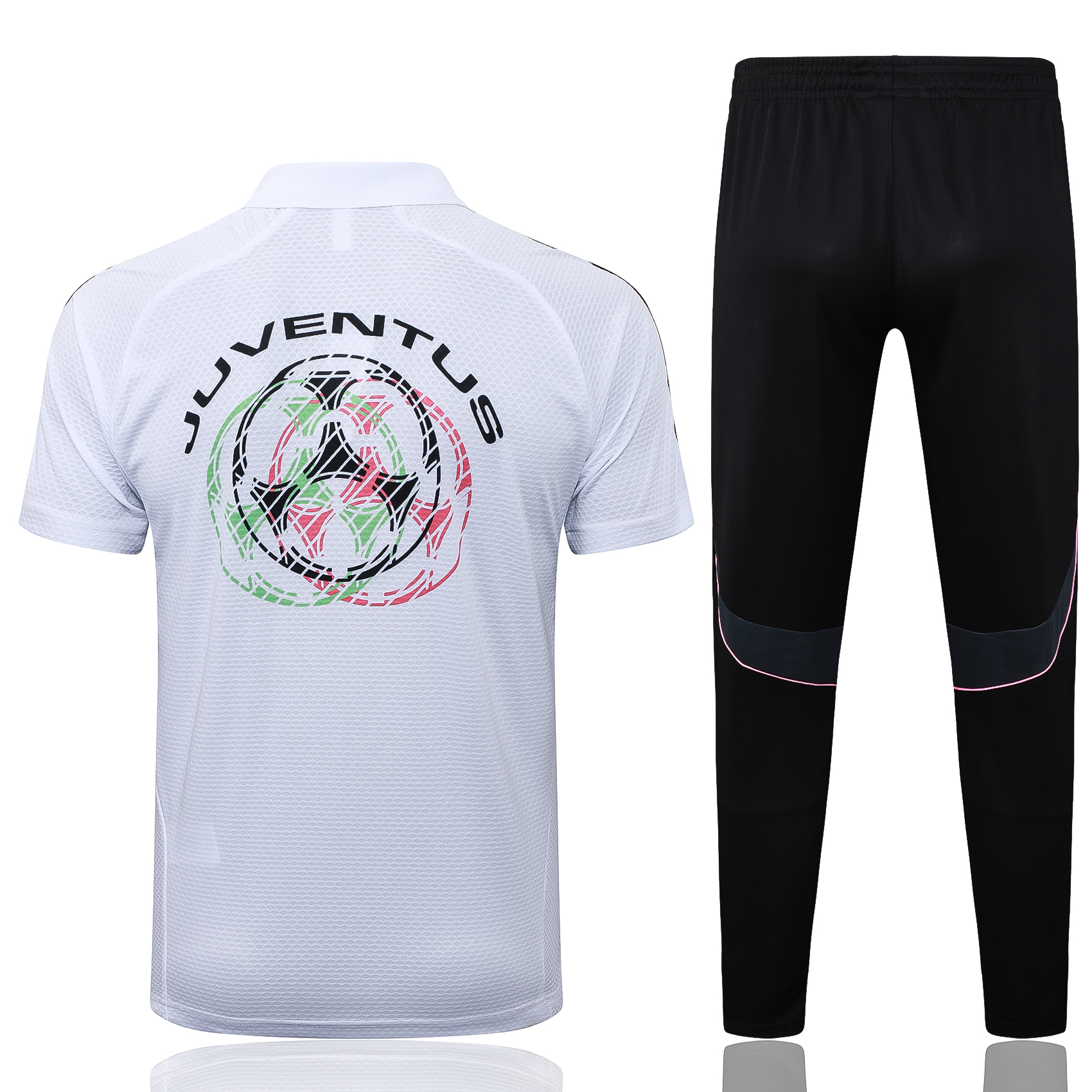 Juventus Training Kit (Polo+Pants) White 2025/26