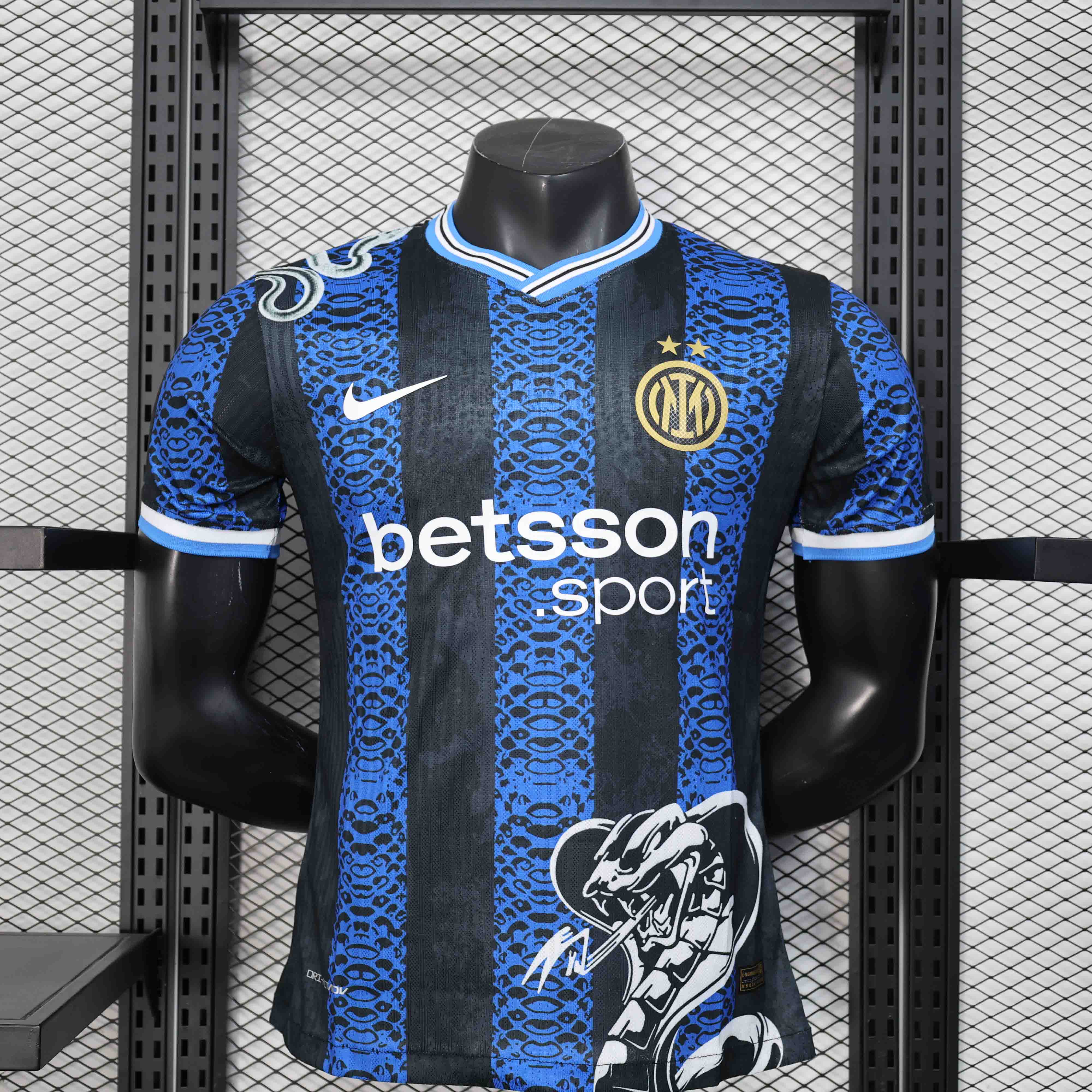 Authentic Soccer Jersey Inter Milan Snake Special Edition Shirt 2025/26
