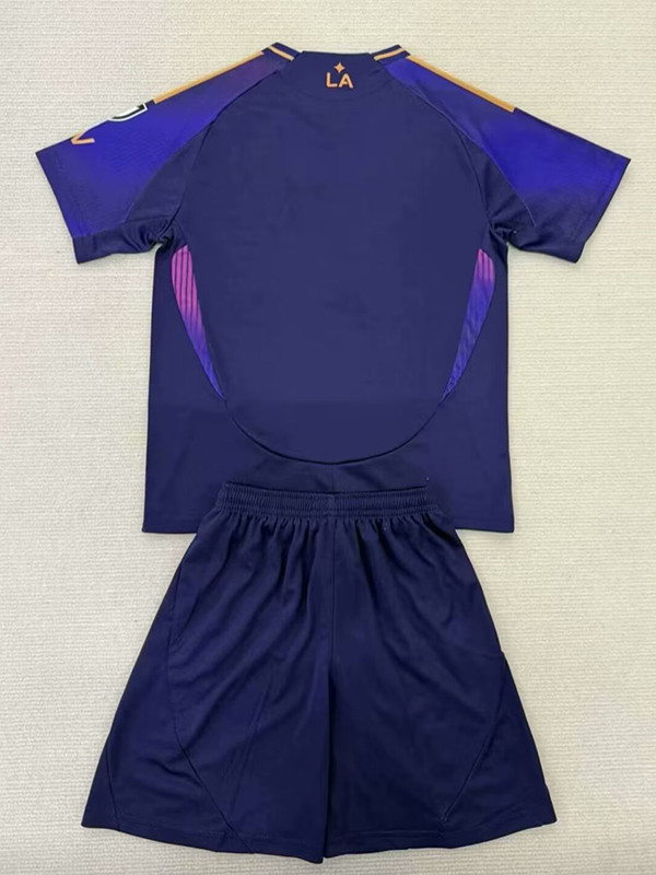LA Galaxy Soccer Jersey Away Kids Kit Jersey+Shorts 2025