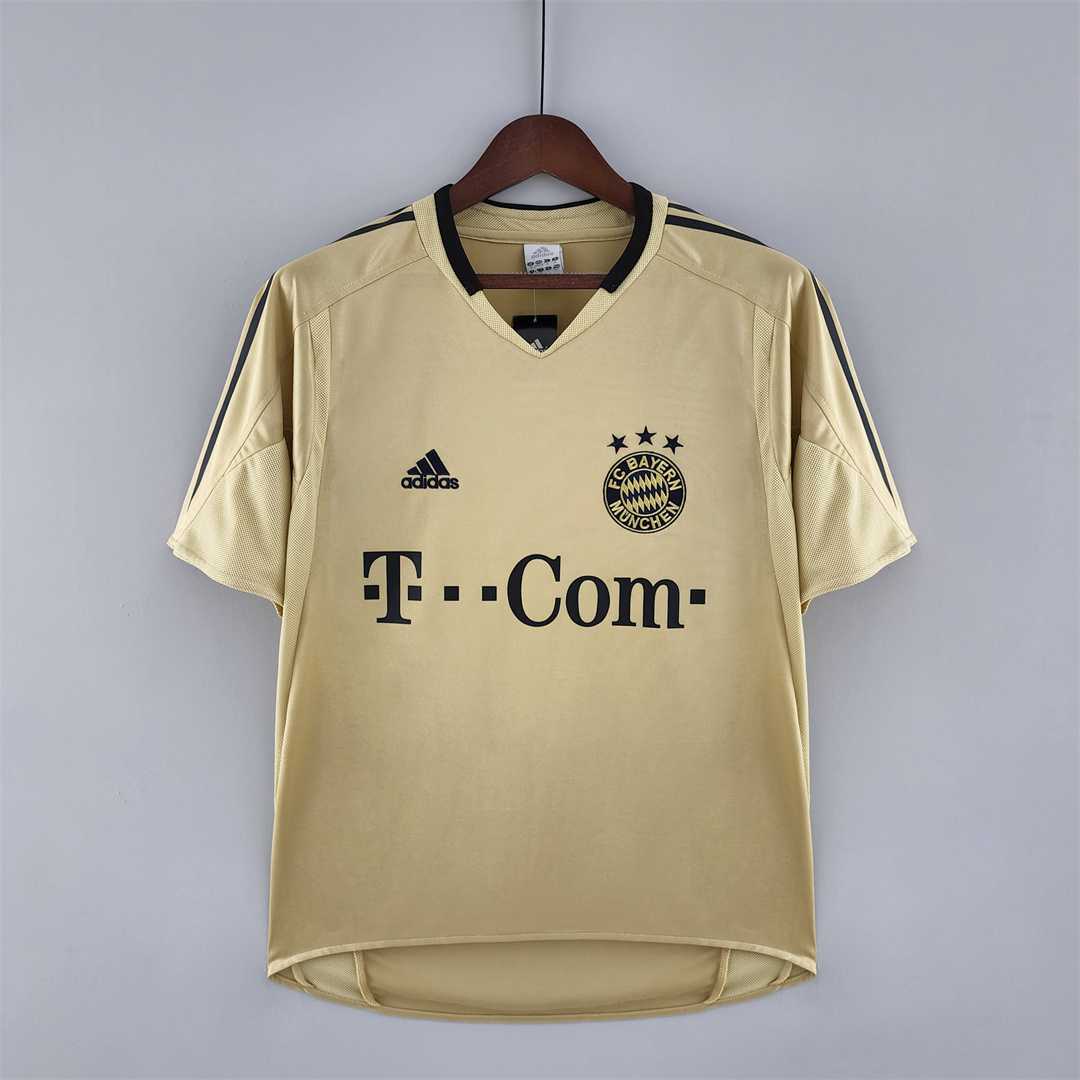 Bayern Munich Retro Jersey Away Soccer Shirt 2004/05