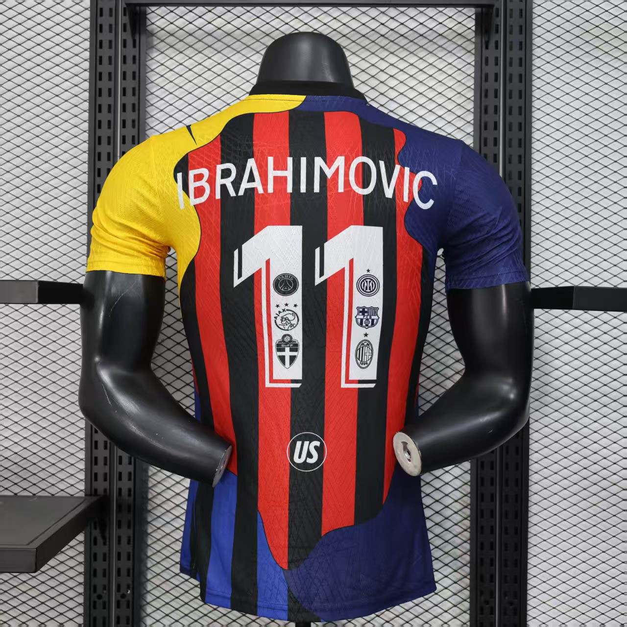 IBRAHIMOVIC Authentic Commemorative Edition Shirt 2025/26 - All Club Mix
