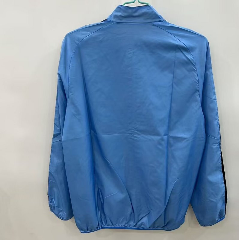 Italy Reversible Double-Sides Windbreaker Jacket Blue&Beige 2025
