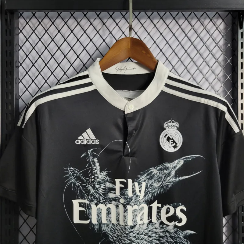 Real Madrid Retro Jersey Third Away Custom Soccer Shirt 2014/15