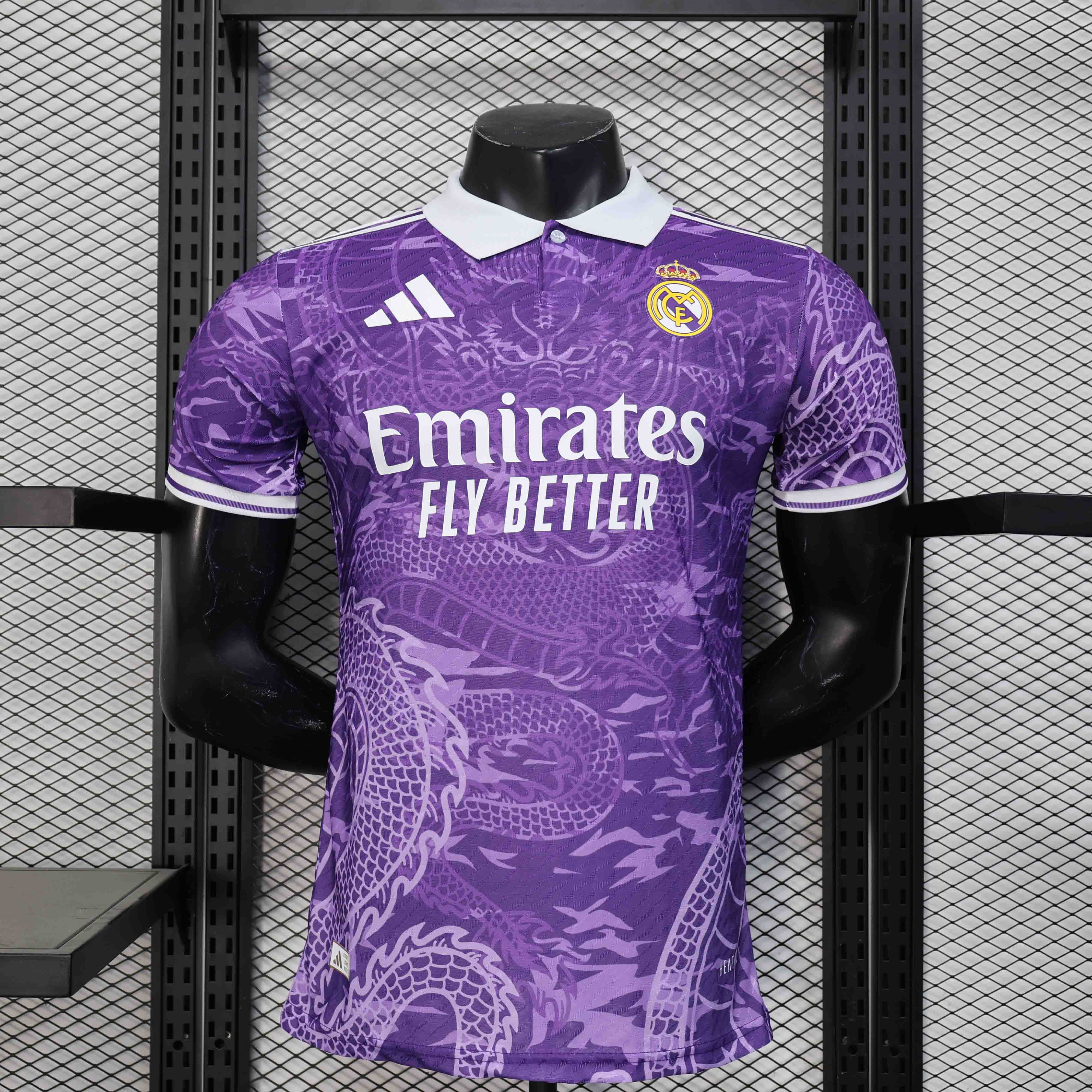 Real Madrid Authentic Soccer Jersey Dragon Special Edition Shirt 2025/26