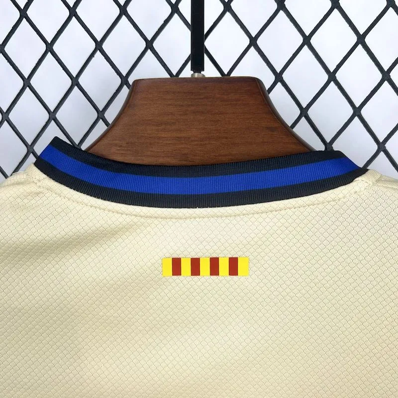 Barcelona Away Football Jersey Kids Kit Jersey+Shorts 2025/26