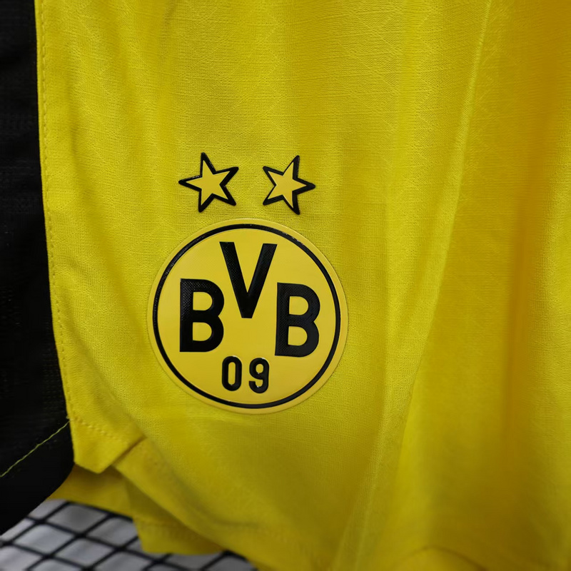 Borussia Dortmund Authentic Home Custom Shorts 2025/26