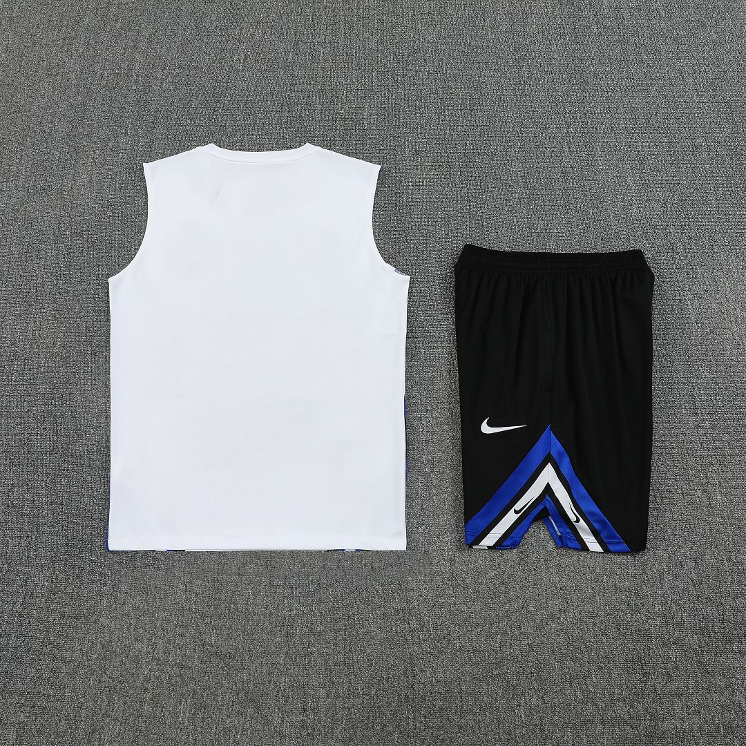 Inter Milan Retro Sleeveless Training Kit White 2025/26