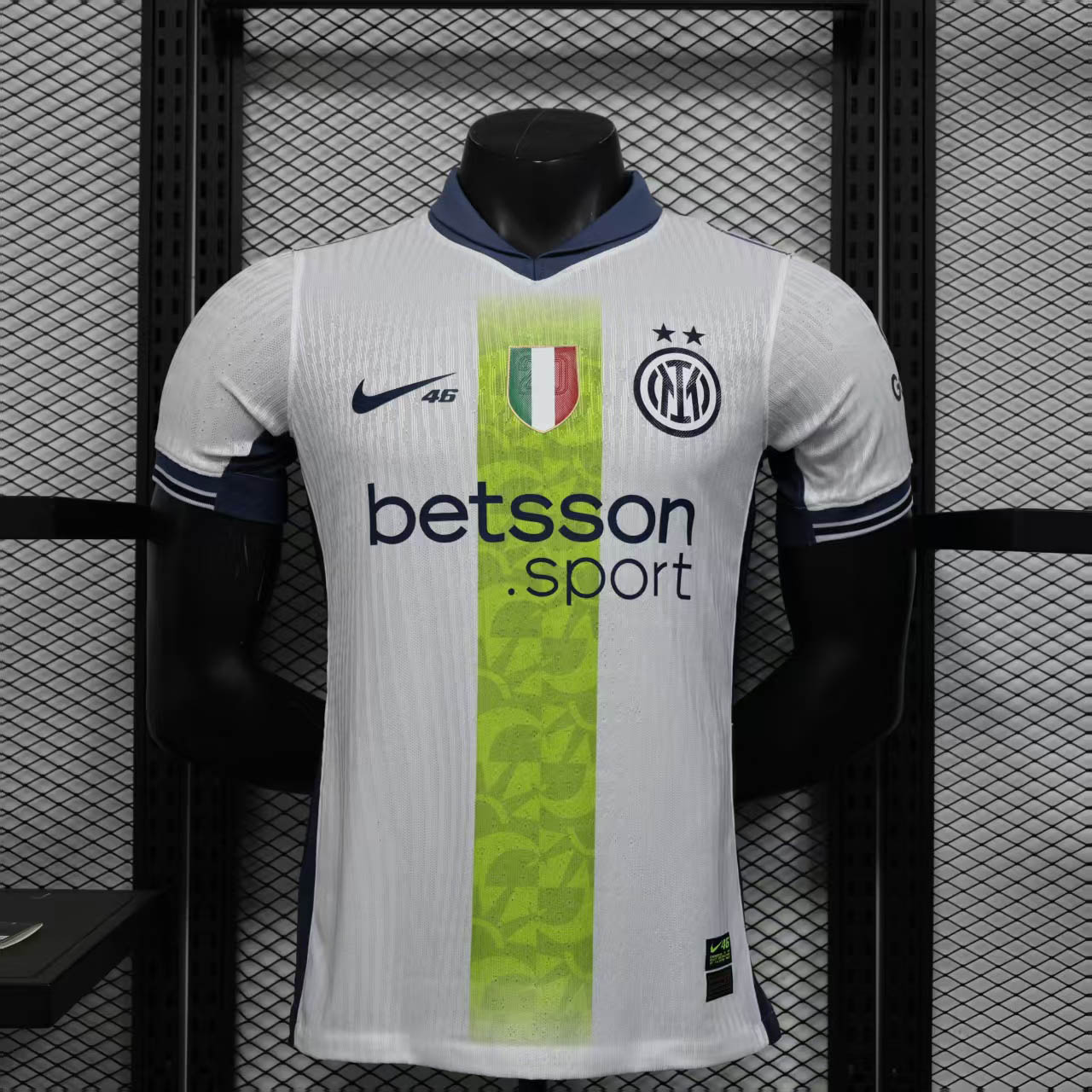 Authentic Soccer Jersey Inter Milan Away x Valentino Rossi Shirt 2025/26