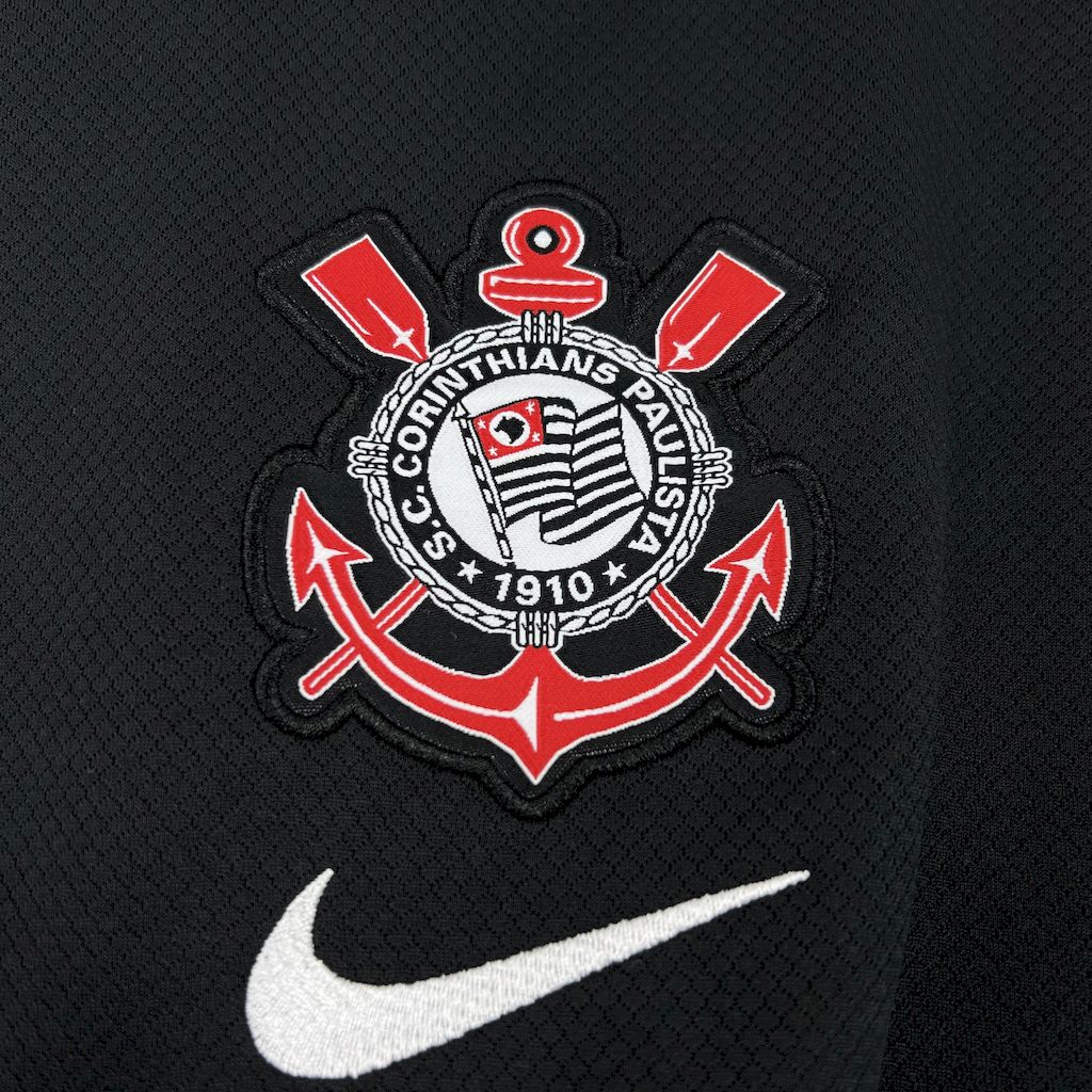 Corinthians Soccer Jersey Away Custom Shirt 2025