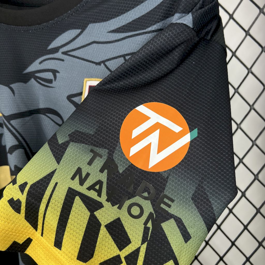 Aston Villa Football Jersey Away Custom Shirt 2025/26