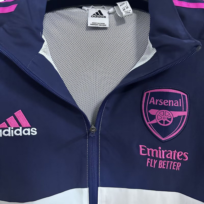 Arsenal Windbreaker Jacket White 2025/26