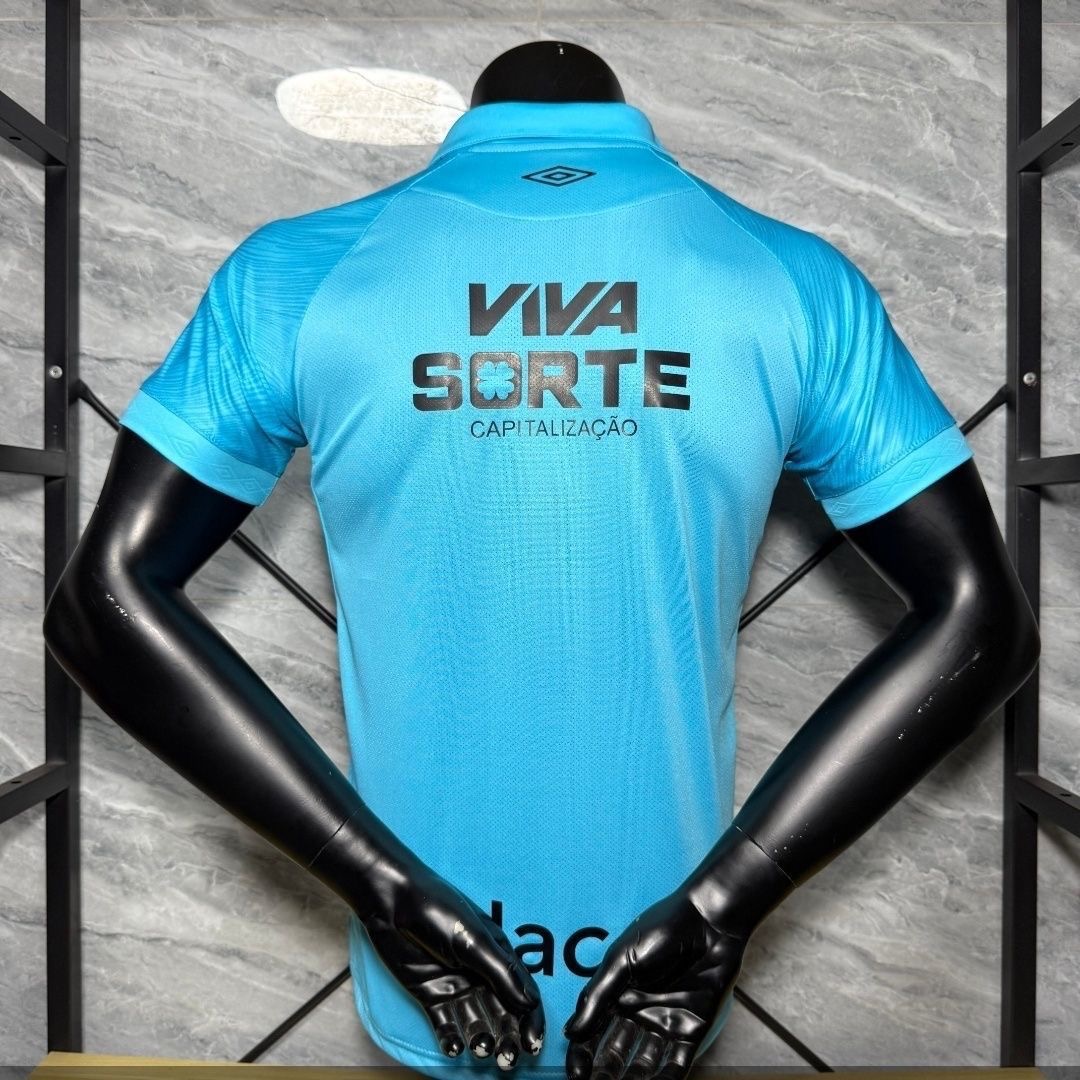 Santos FC Authentic Soccer Jersey Third Away Shirt 2025 - All Sponsors