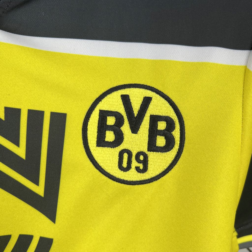 Borussia Dortmund Retro Jersey Home Soccer Shirt 1996/97