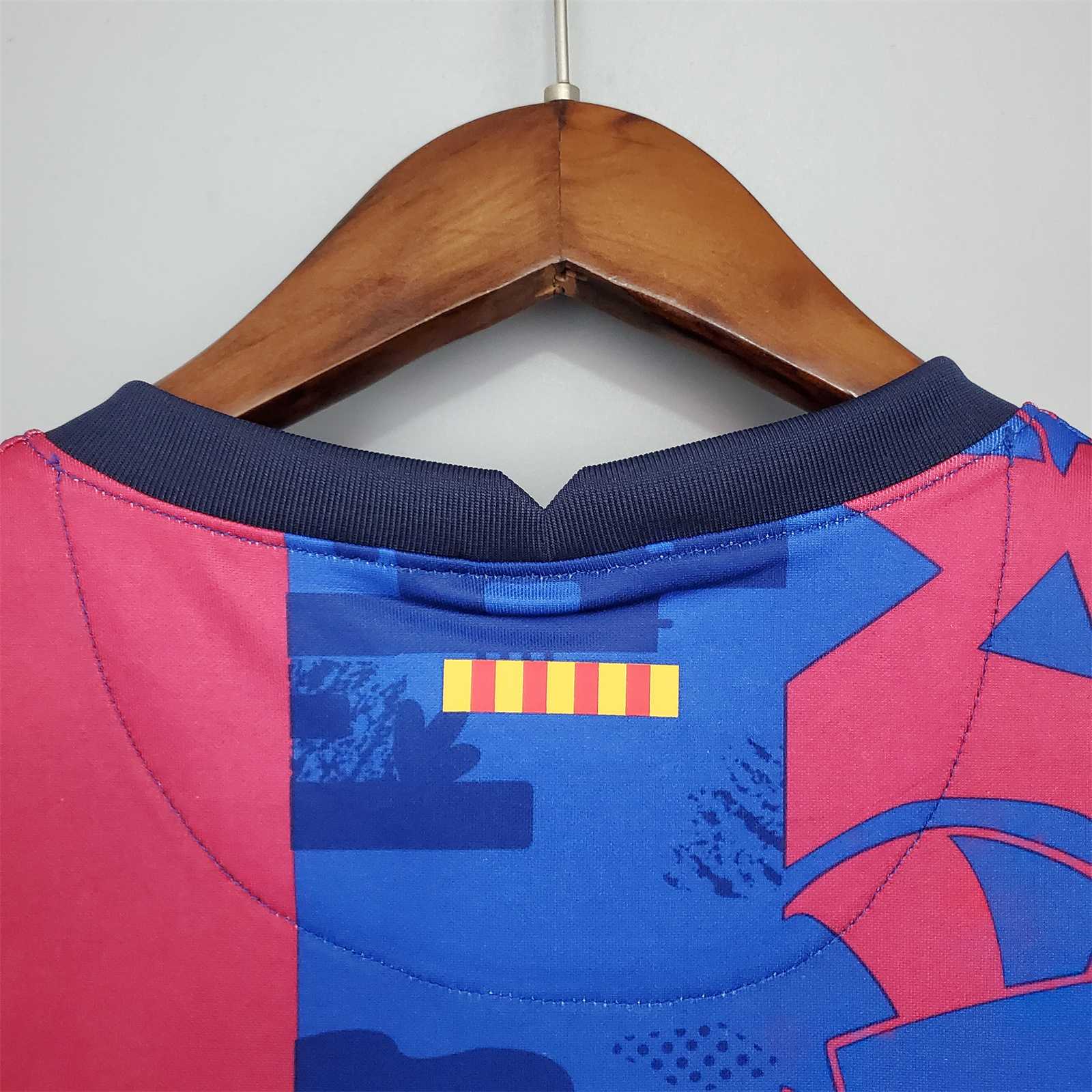 Barcelona Retro Jersey Third Away Soccer Shirt 2021/22