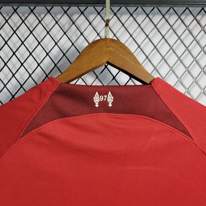 Liverpool Retro Football Jersey Home Custom Shirt 2021/22