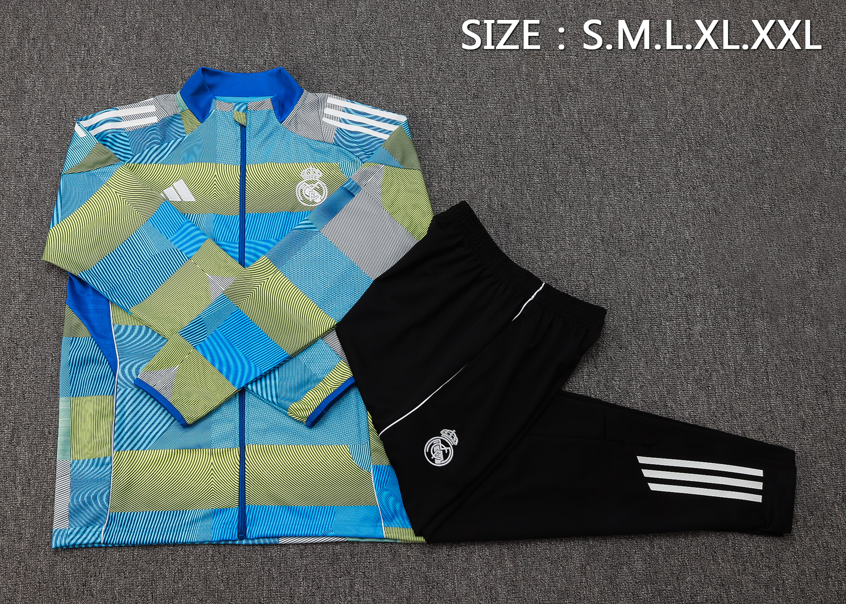 Real Madrid Training Kit (Jacket+Pants) Green 2025/26