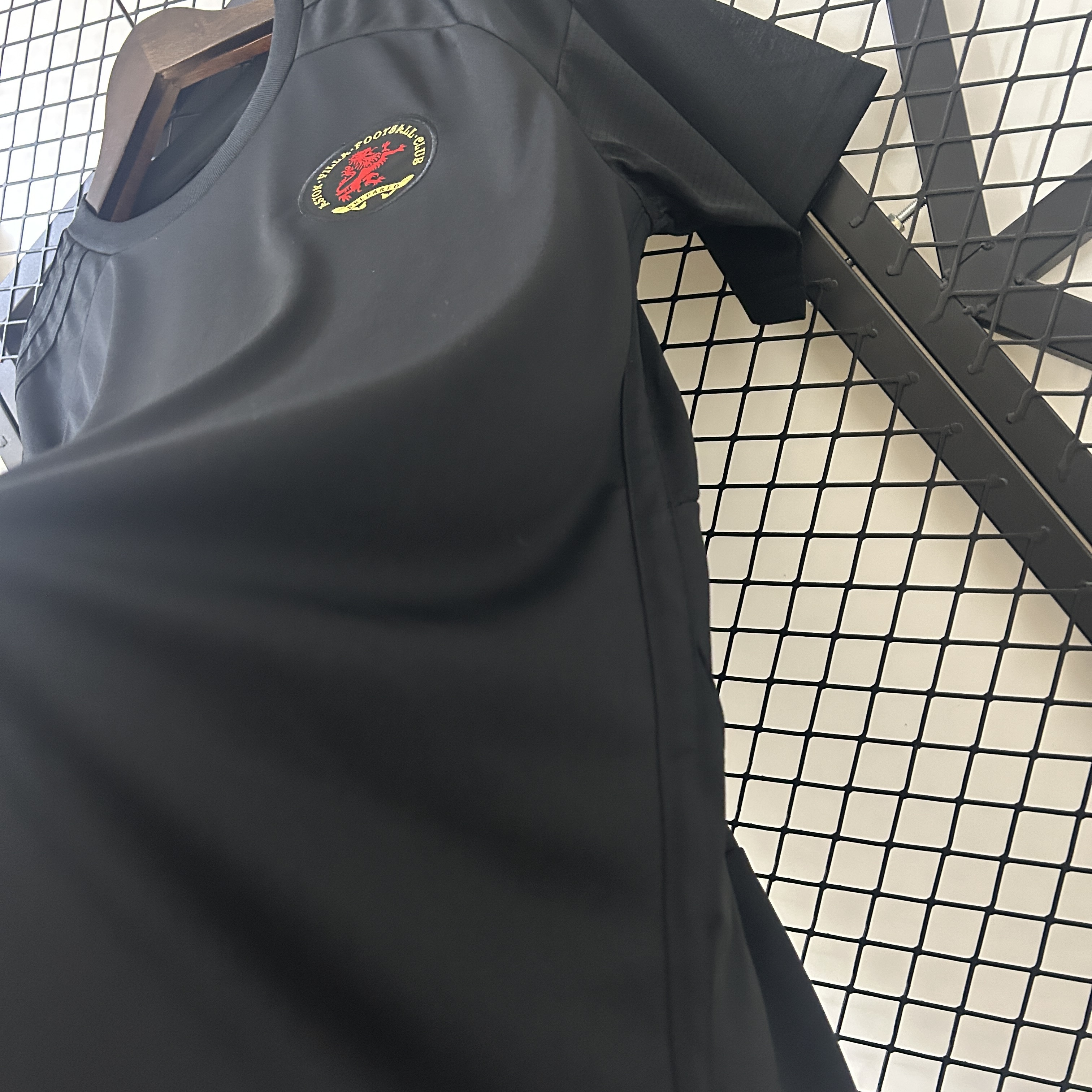 Aston Villa Football Jersey 125th Anniversary Black Custom Shirt 2025/26