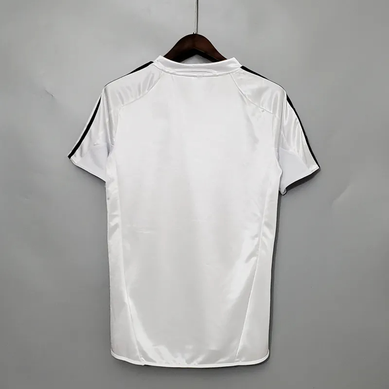 Real Madrid Retro Jersey Home Custom Soccer Shirt 2004-05