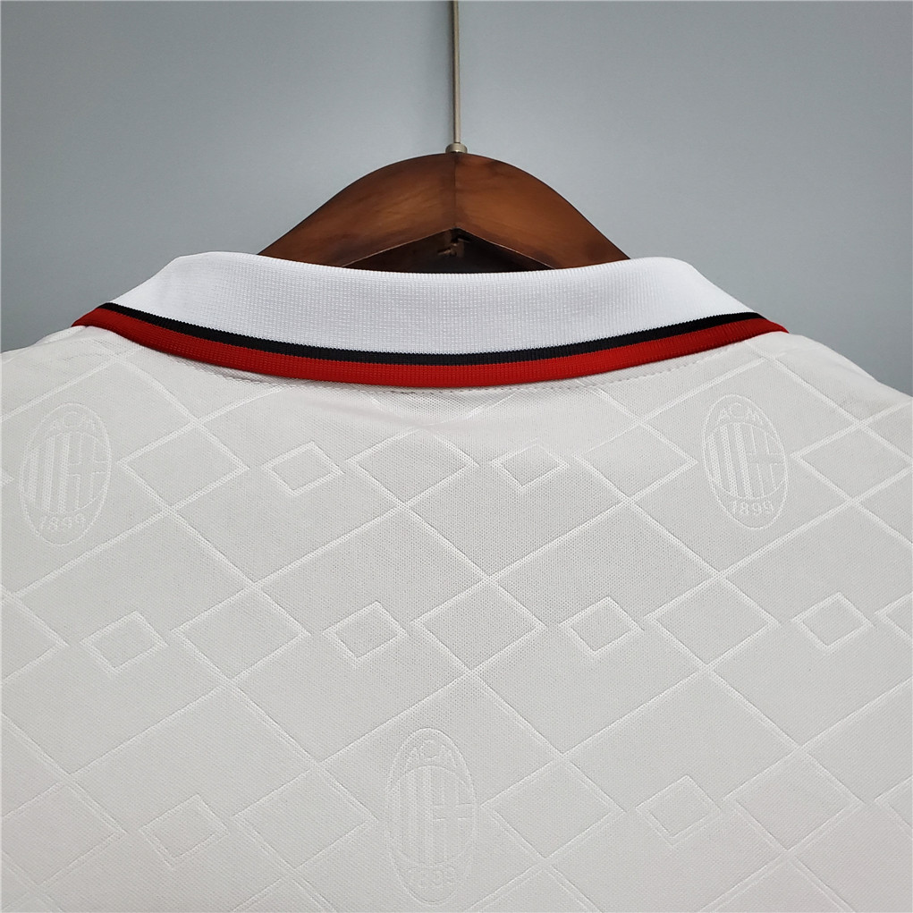 AC Milan Retro Soccer Jersey Away Custom Shirt 1993/94