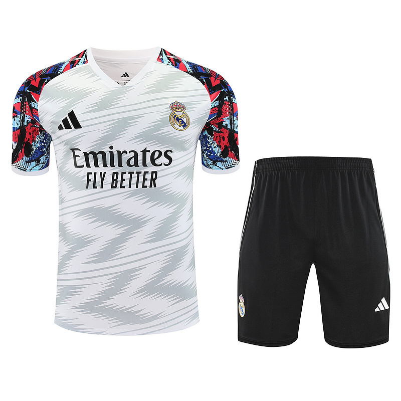 Real Madrid Training Jersey Kit White 2025/26