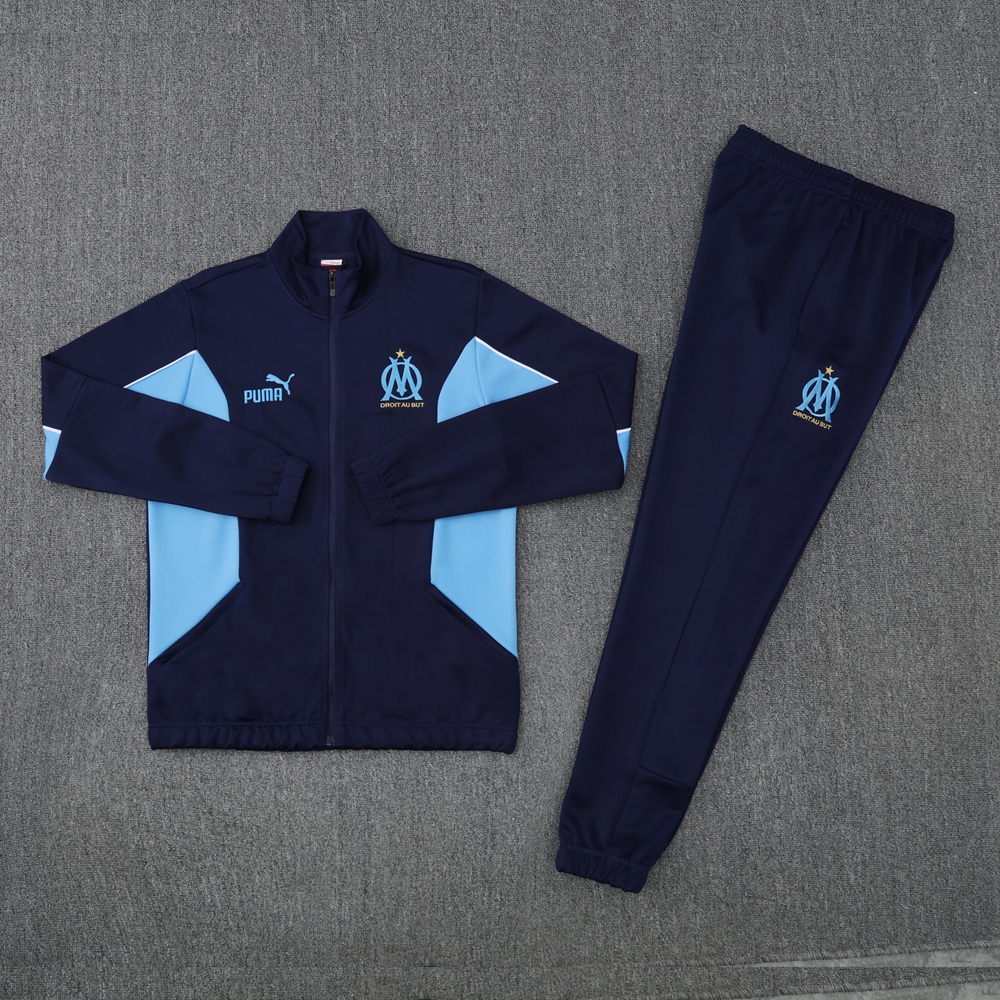 Marseille Training Kit (Jacket+Pants) Royalblue 2025/26