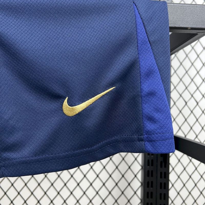 Barcelona Home x Travis Scott Soccer Kids Kit Jersey+Shorts 2024/25