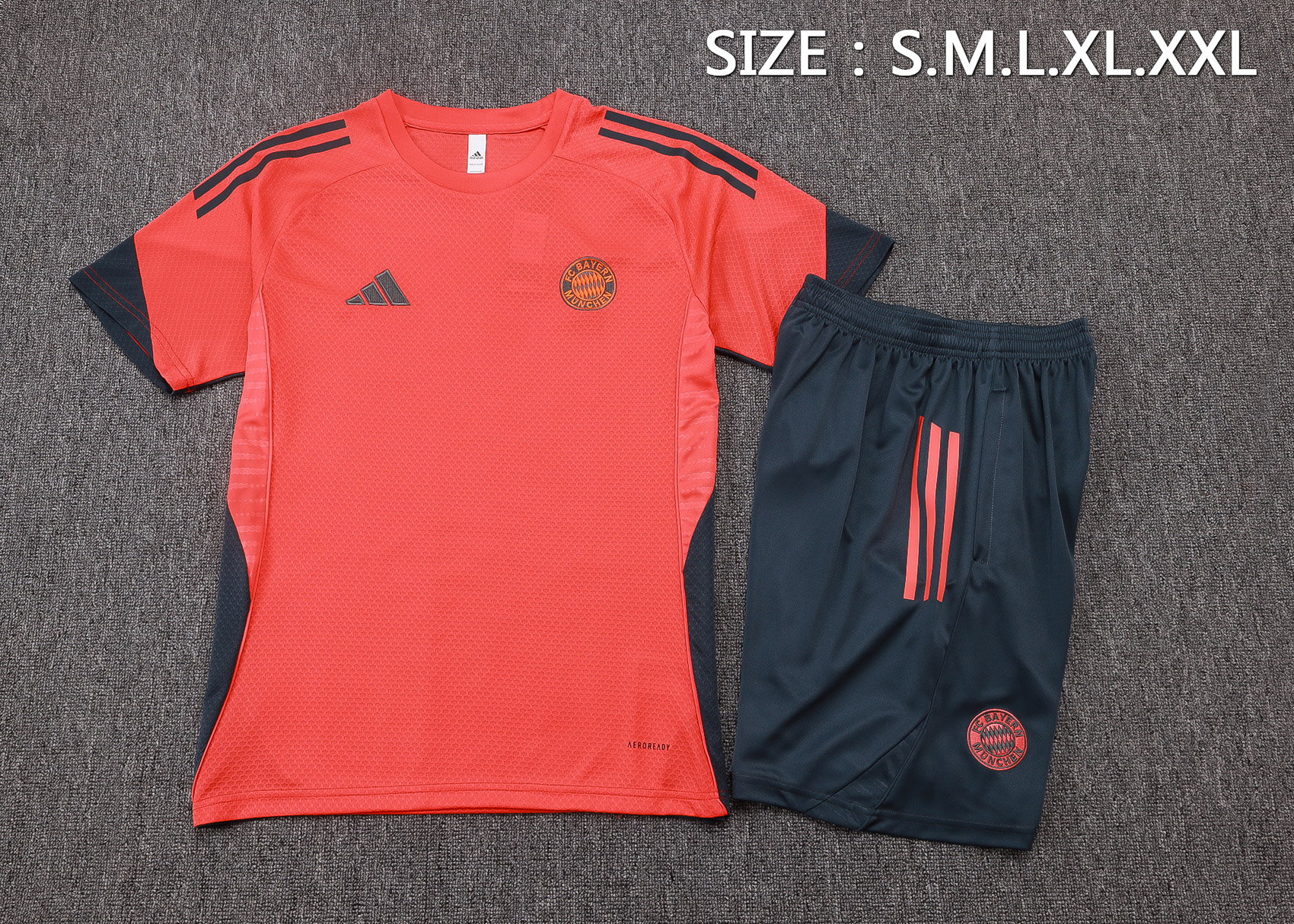 Bayern Munich Training Jersey Kit Orange 2025/26