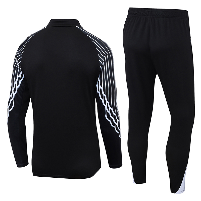 PSG Training Kit (Sweatshirt+Pants) Black 2025/26