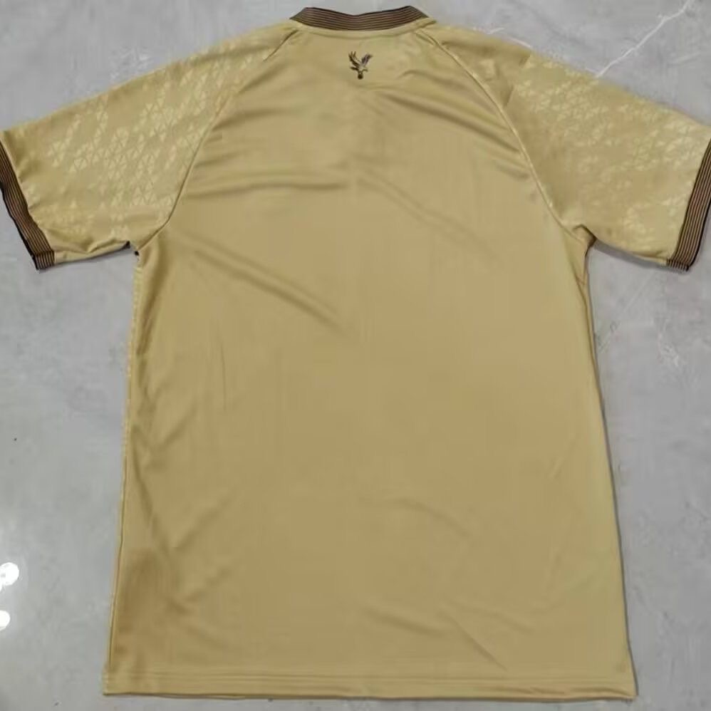 Crystal Palace Football Jersey Away Eagle Gold Custom Shirt 2025/26
