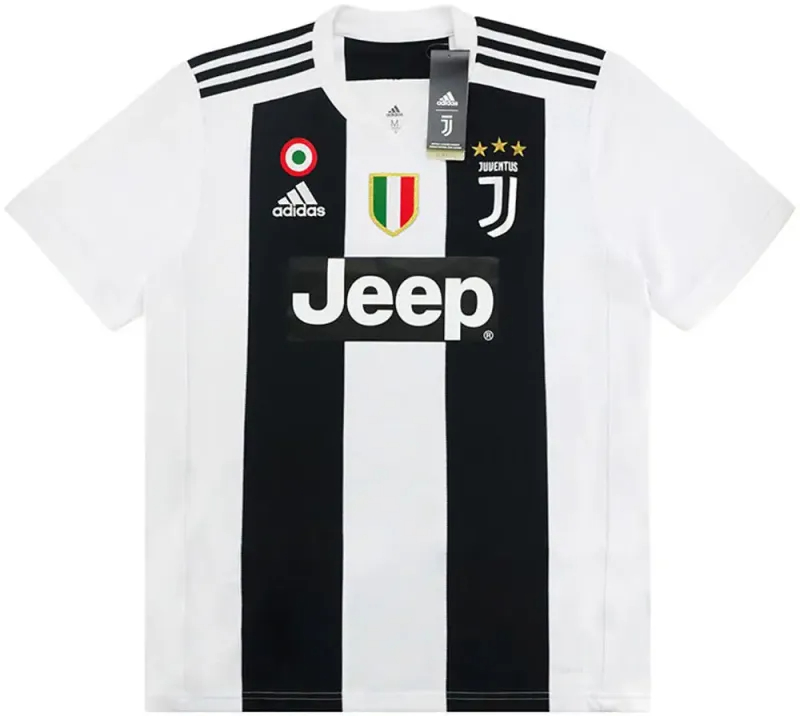 Juventus Retro Soccer Jersey Home Custom Shirt 2018-19