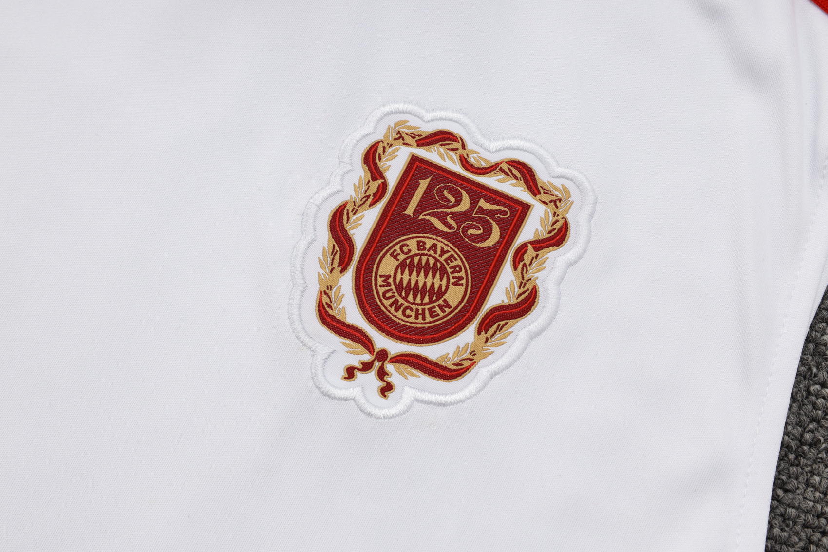 Bayern Munich Sleeveless Training Kit White 2025/26 - 125th Anniversary