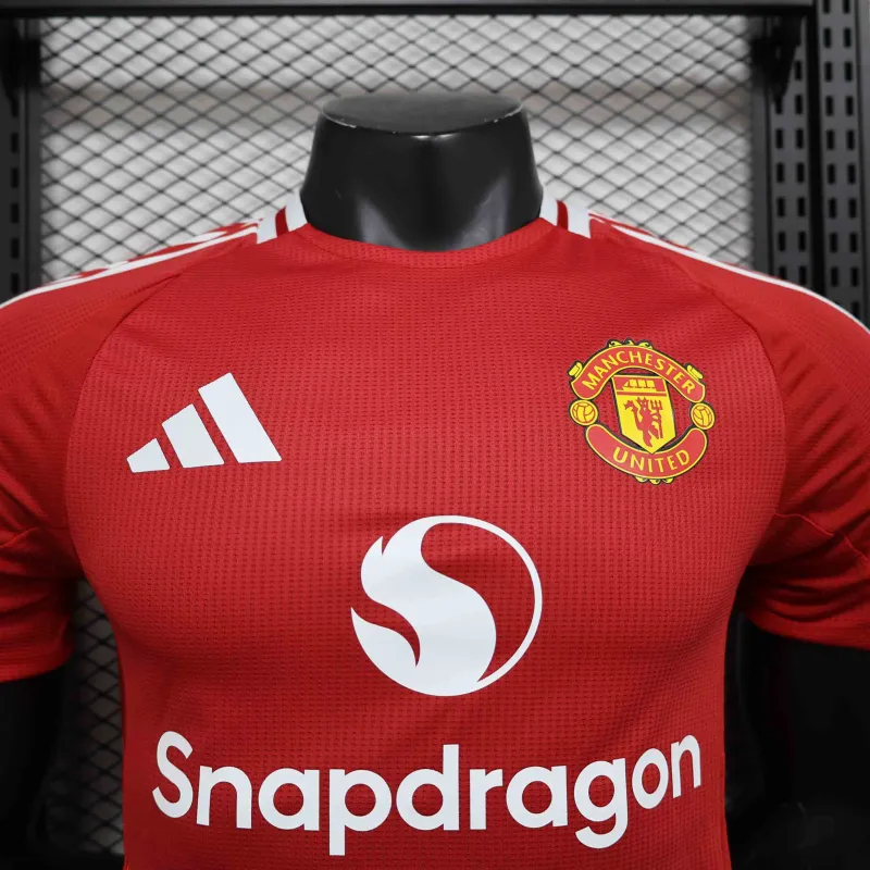 Manchester United Authentic Home Football Jersey Shirt 2024/25