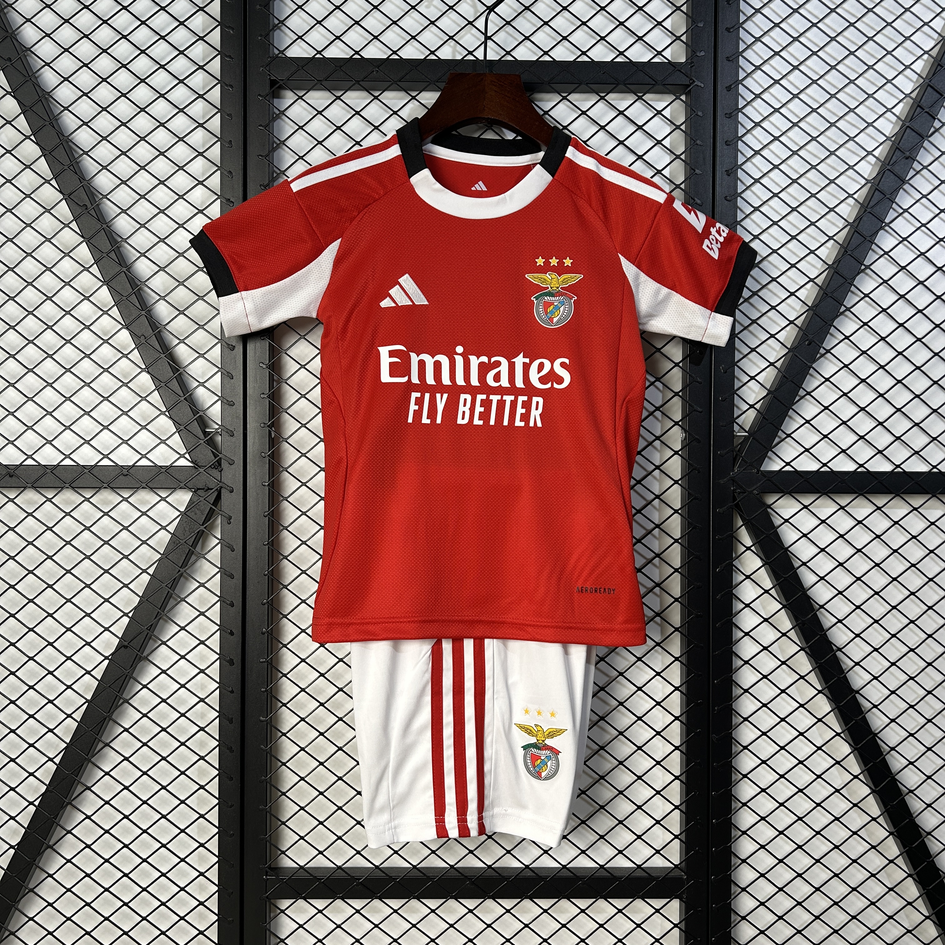 Benfica Soccer Jersey Home Kids Kit Jersey+Shorts 2025/26