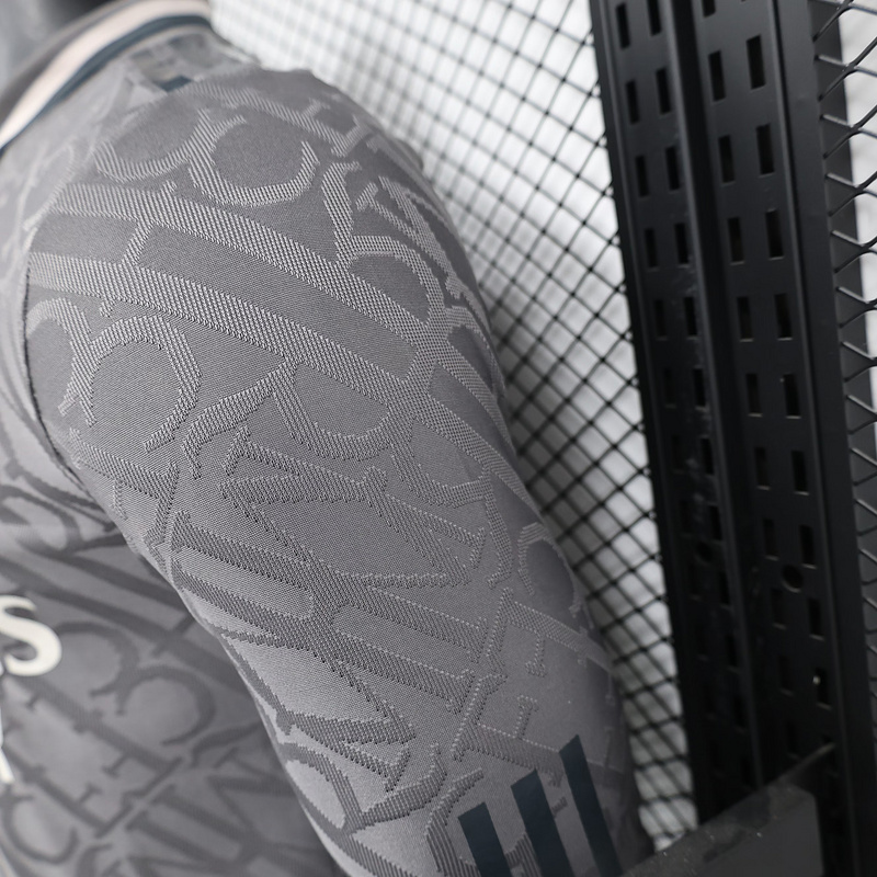 Real Madrid Authentic Soccer Jersey Third Away Shirt Long Sleeve 2024/25