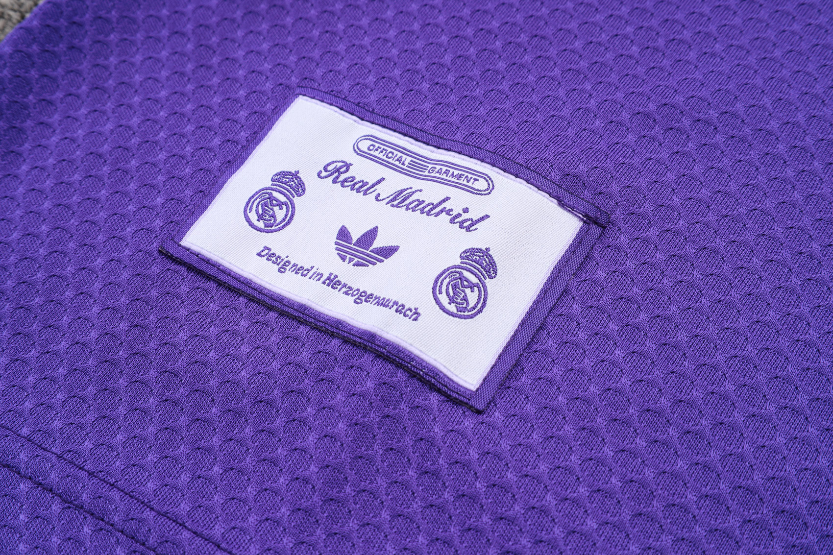 Real Madrid Training Kit (Polo+Pants) Purple 2025/26