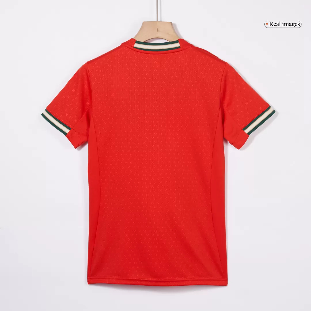 Portugal Soccer Jersey Home Women's Custom Shirt 2025