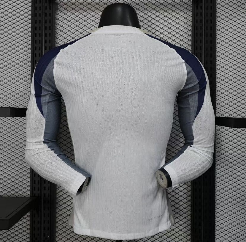 Tottenham Hotspur Authentic Football Jersey Home Long Sleeves Shirt 2025/26